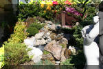 Aquamarathon alsacien bassin de jardin fontaine et rocaille  6 