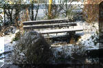 Le bassin de jardin d'Aquatechnobel l'hiver  25 