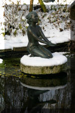 Le bassin de jardin d'Aquatechnobel l'hiver  26 