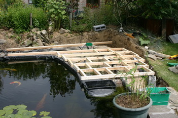 La cration et construction d'une terrasse en bois - premire prsentation   10 