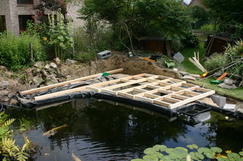 La cration et construction d'une terrasse en bois - premire prsentation   9 