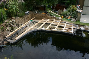 La cration et construction d'une terrasse en bois - premire prsentation   8 