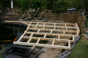 La cration et construction d'une terrasse en bois - premire prsentation   7 