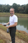 Koi Hunting of Danny's koi caf november 2008 - Sakai fish farm harvest in mud pond 1  3 