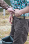 Koi Hunting of Danny's koi caf november 2008 - Sakai fish farm harvest in mud pond 2  9 