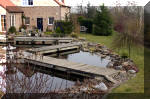 Un bassin de jardin de rve au printemps   40 