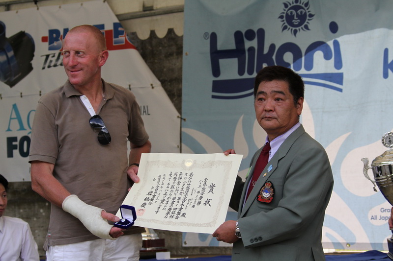 Jean Hoorne Grand Champion Holland koi show 2012